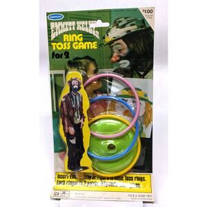 Vintage 1977 Emmett Kelly Jr. Ring Toss Toy Game - Clown, Circus, Ringling